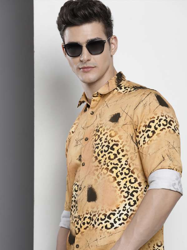 Gold Men Shirts Buy Gold Men Shirts online in India