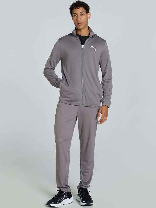 Puma tracksuit grey mens top