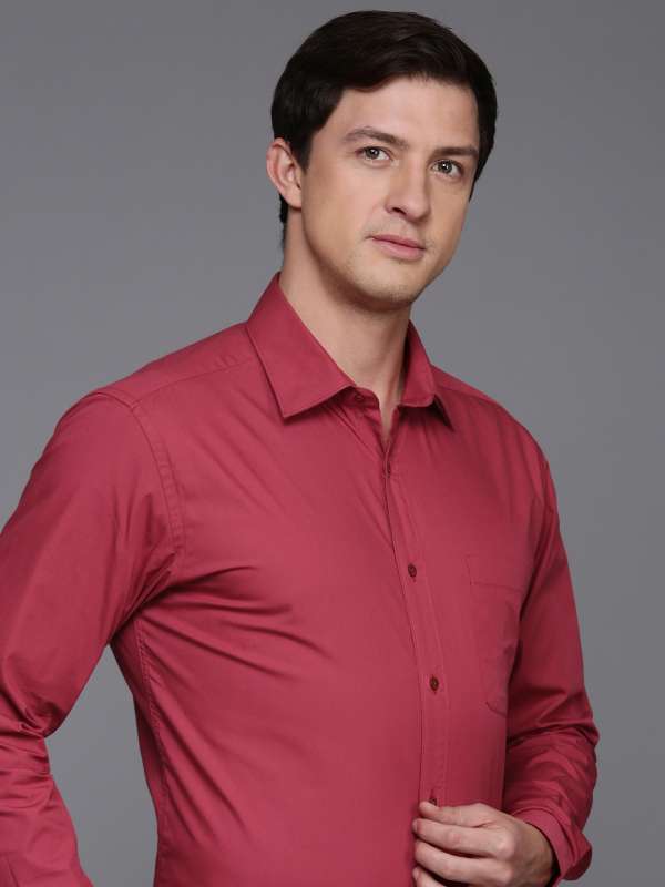 Red Formal Shirts Buy Red Formal Shirts online in India