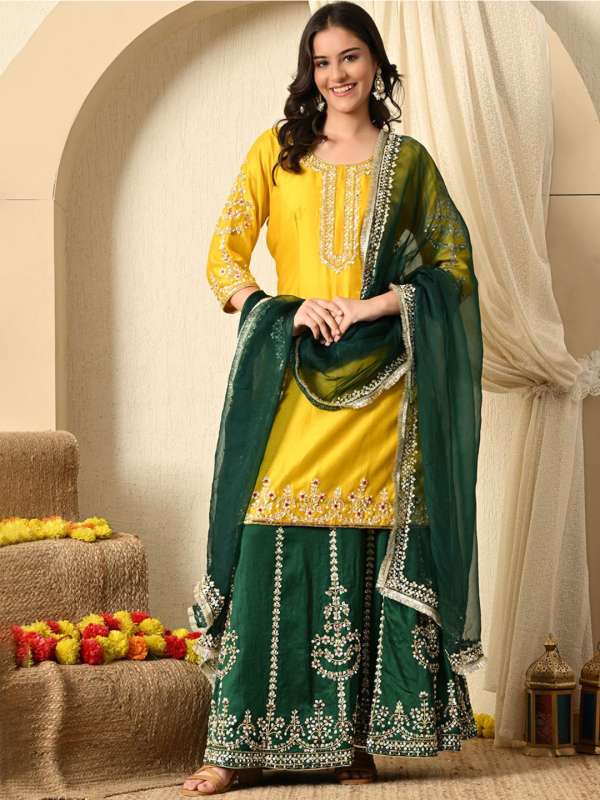 Pure silk kurtis online top