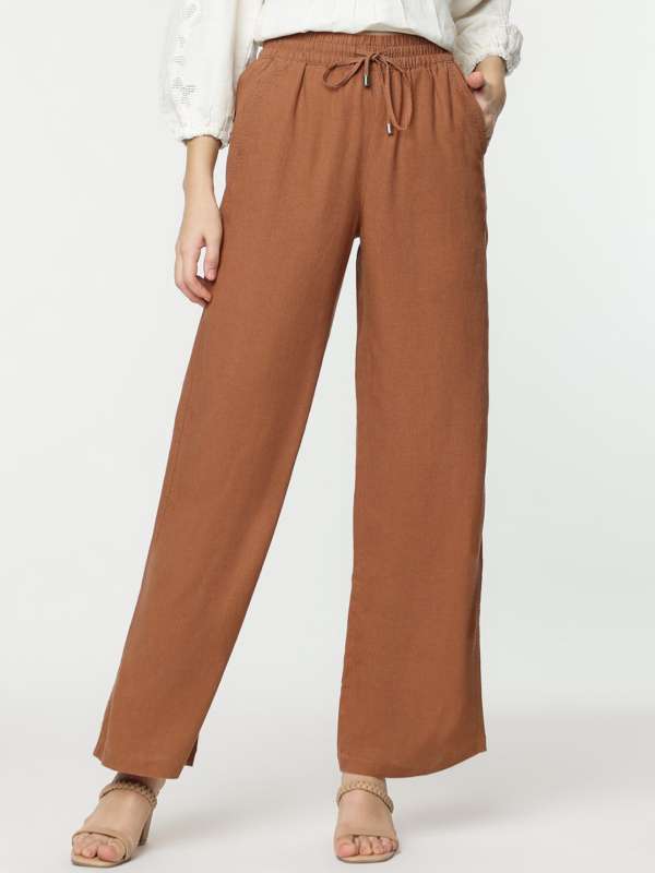 Marks and spencer womens linen trousers new arrivals