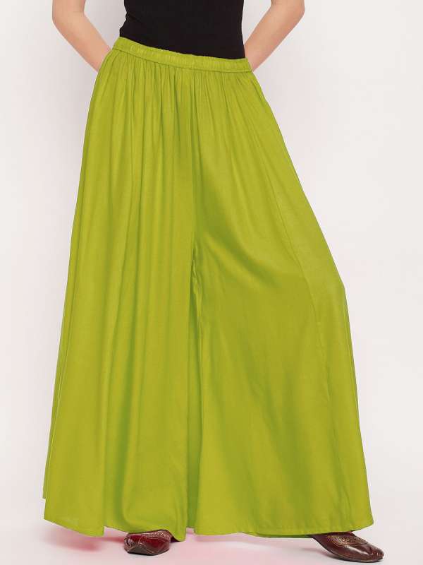 Palazzos Buy Palazzo Pants Online for Women Myntra