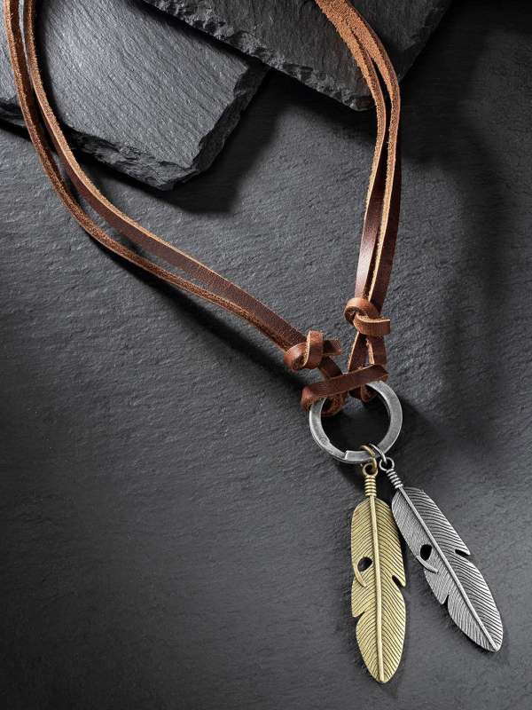 Leather Necklace Buy Leather Necklace Online in India