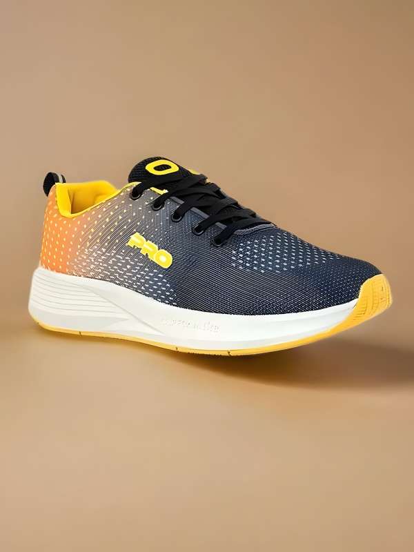 Nike yellow sports shoes cheap