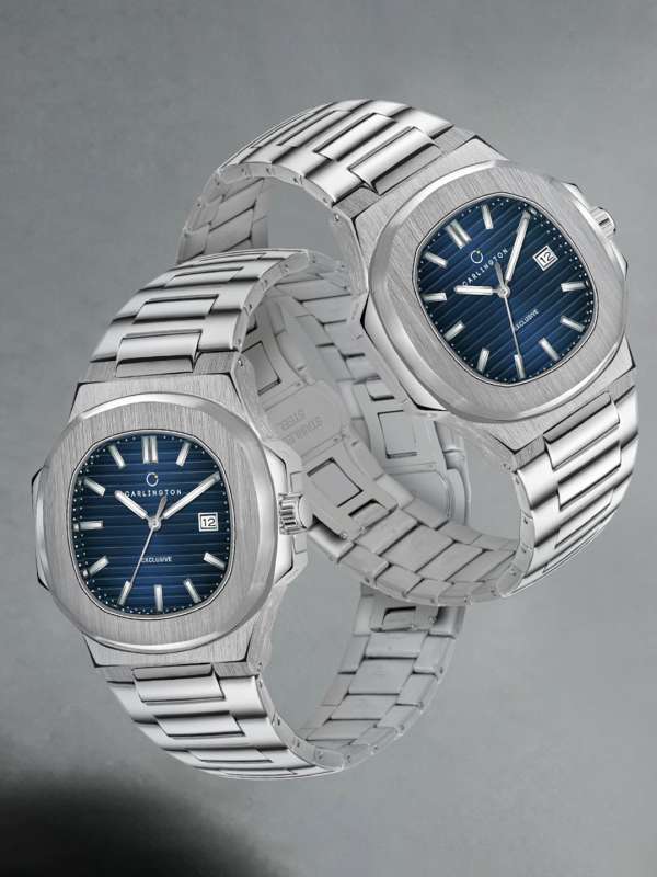 Silver watch online on sale