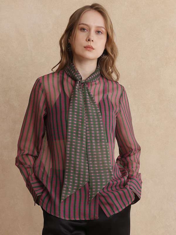 Sheer top myntra outlet