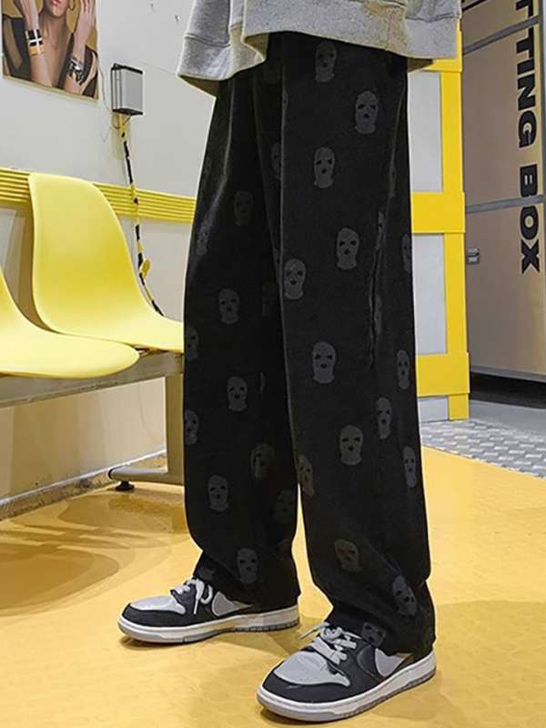Printed trousers mens india sale