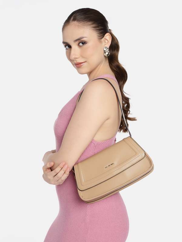 Van Heusen Women Brown Handbags Buy Van Heusen Women Brown Handbags online in India