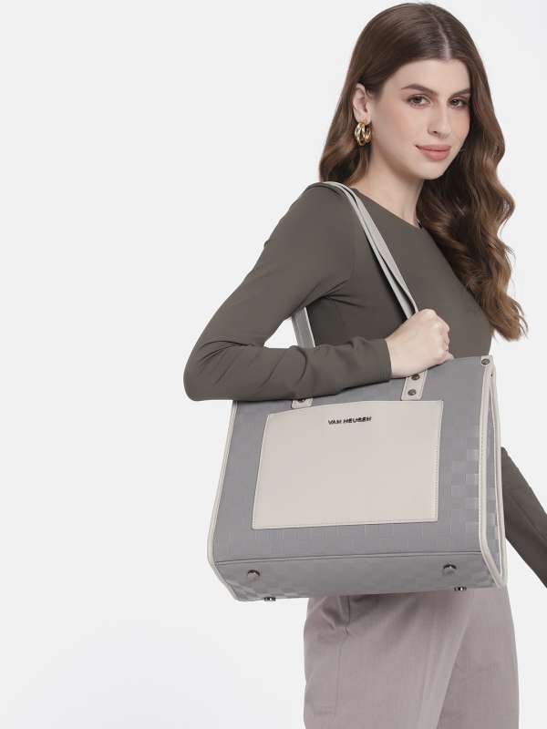 Van Heusen Grey Handbag Buy Van Heusen Grey Handbag online in India