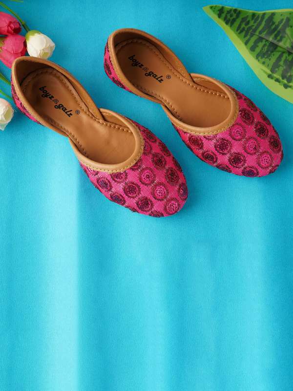 Pink mojaris clearance