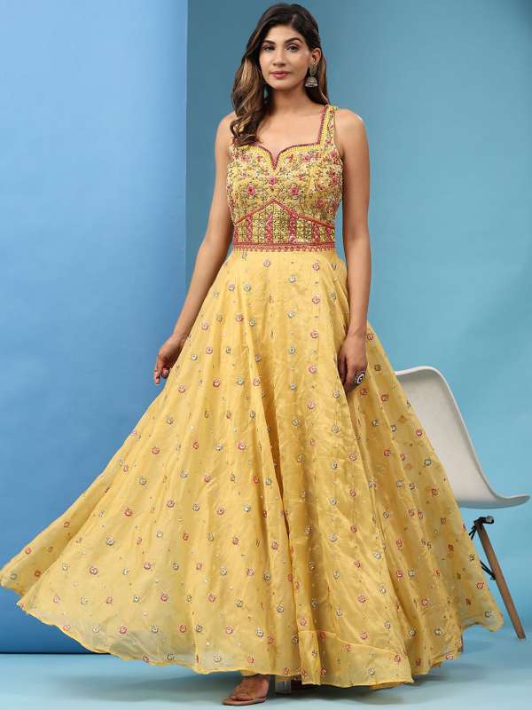 Ethnic Party Maxi Dresses Buy Ethnic Party Maxi Dresses online in India
