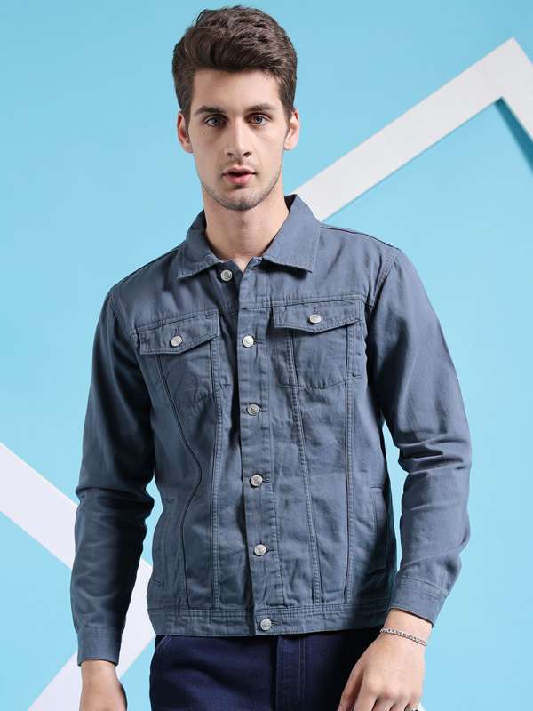 Slim denim jacket clearance