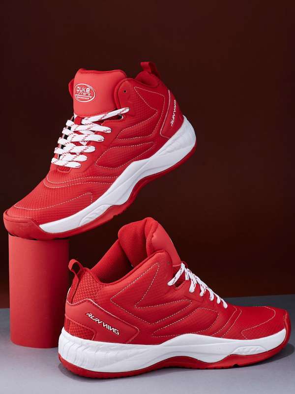 Buy red sneakers discount