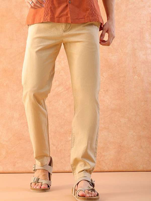 The Indian Garage Co Khaki Trousers Buy The Indian Garage Co Khaki Trousers online in India