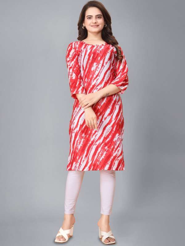 Long cotton kurtis on myntra top