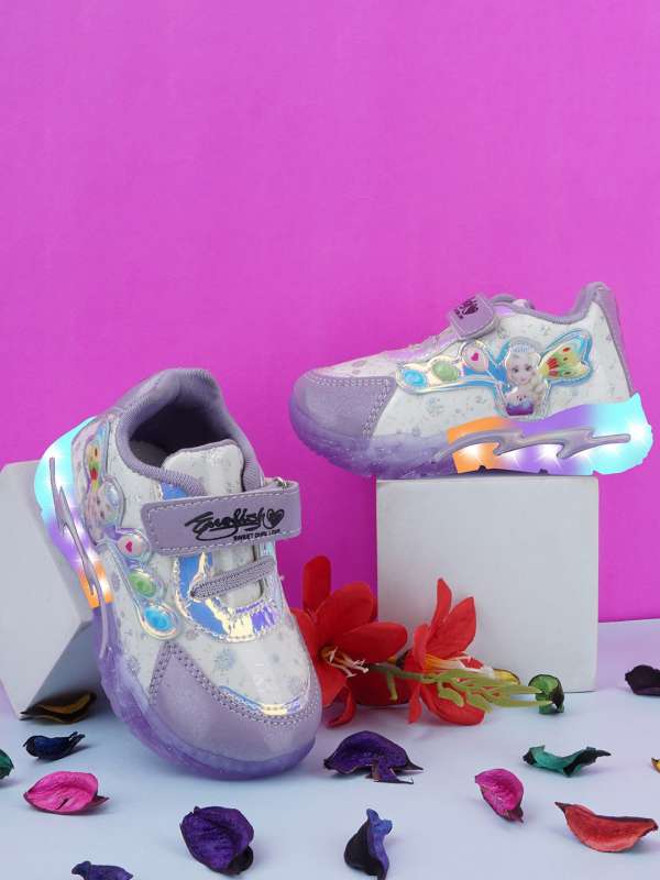 Purple sneakers girls top