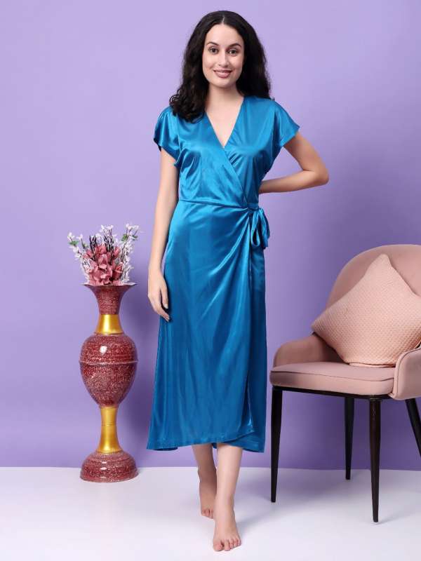 Myntra satin nighty online