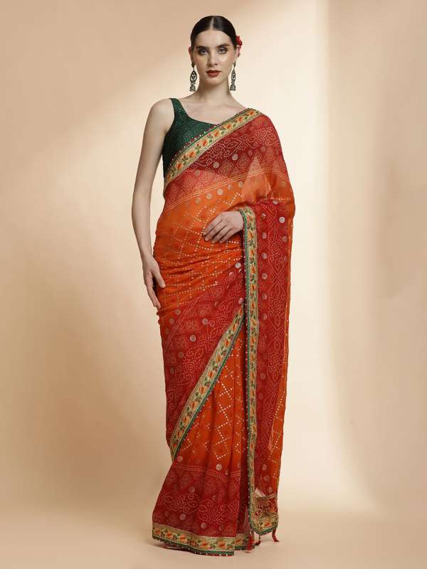 Half saree online myntra deals