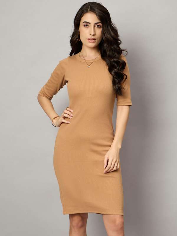Knee length bodycon dresses online india online
