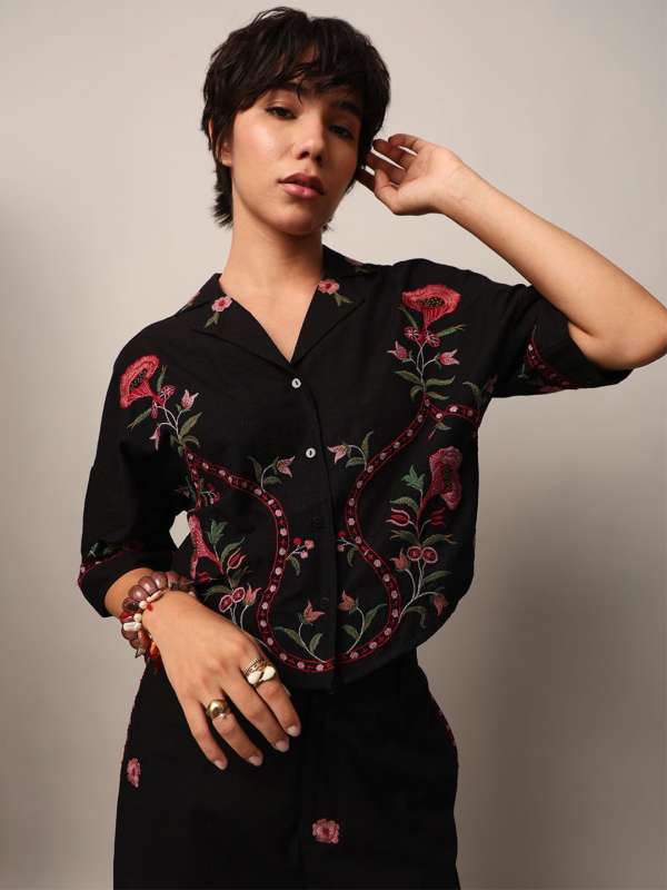 Women Floral Shirts Tops Buy Women Floral Shirts Tops online in India