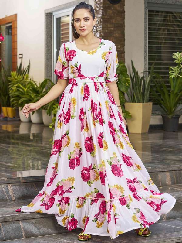 Myntra online shopping gown online