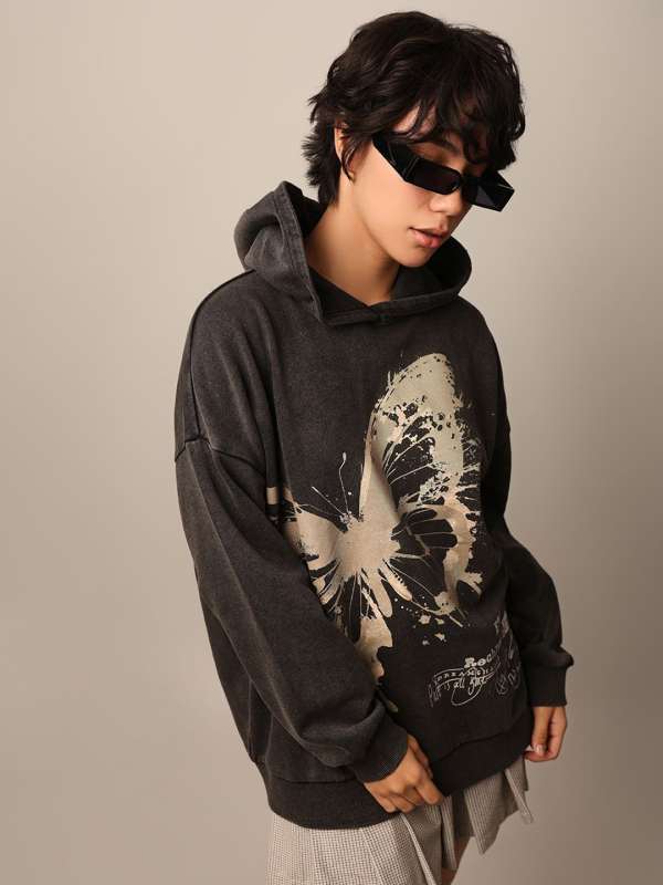 Only Black Sweatshirts Buy Only Black Sweatshirts online in India