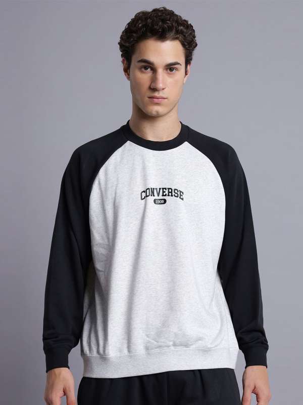 Converse Grey Sweatshirts Buy Converse Grey Sweatshirts online in India