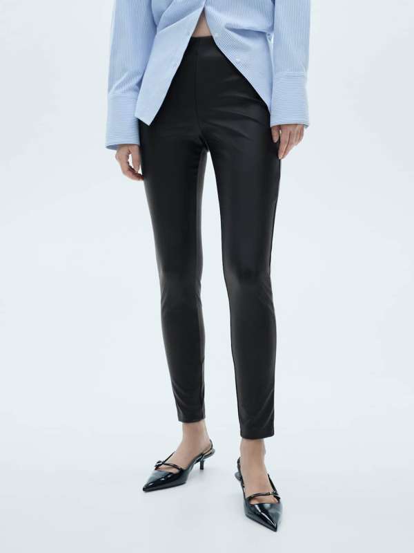 Leather jeggings online best sale