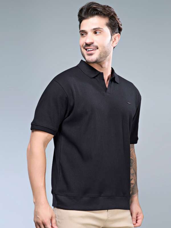 Gap Henley Gap T Shirts Myntra Collar Neck Half Sleeves Kids Black