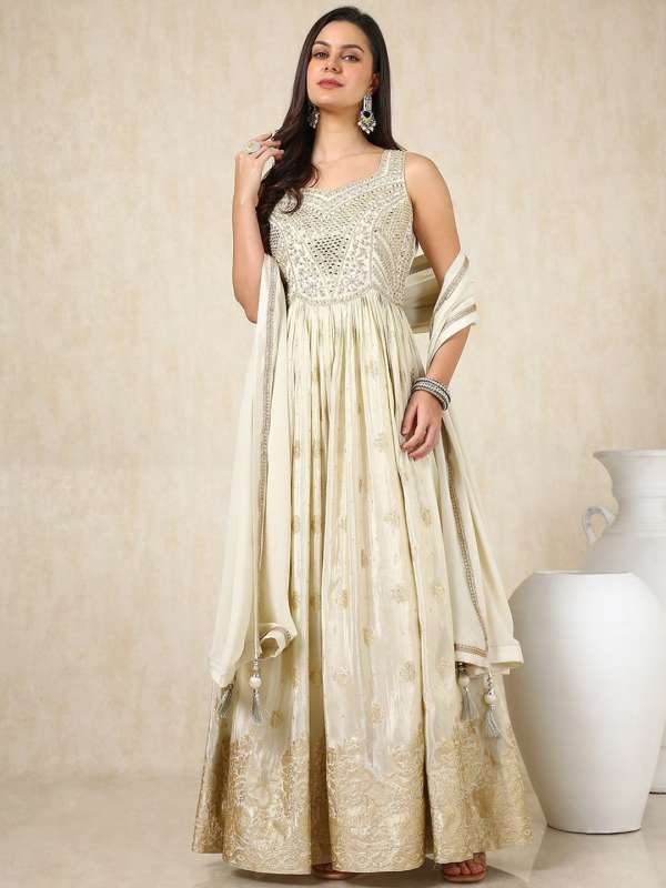 Churidar gown clearance