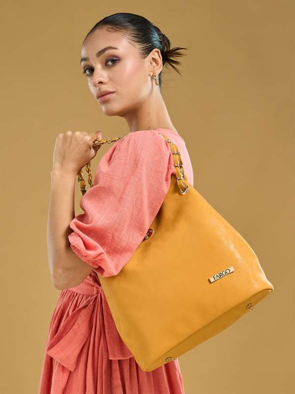 Yellow handbags online india sale