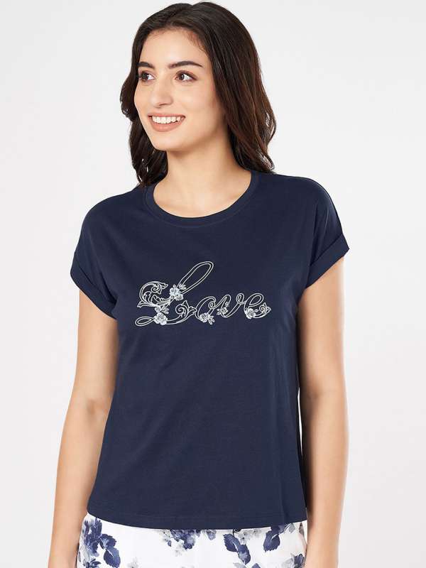 Women Tshirts Lounge Buy Women Tshirts Lounge online in India