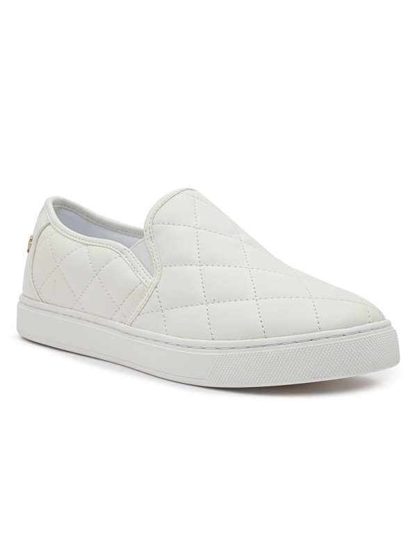 Aldo White Slip On Sneakers Buy Aldo White Slip On Sneakers online in India