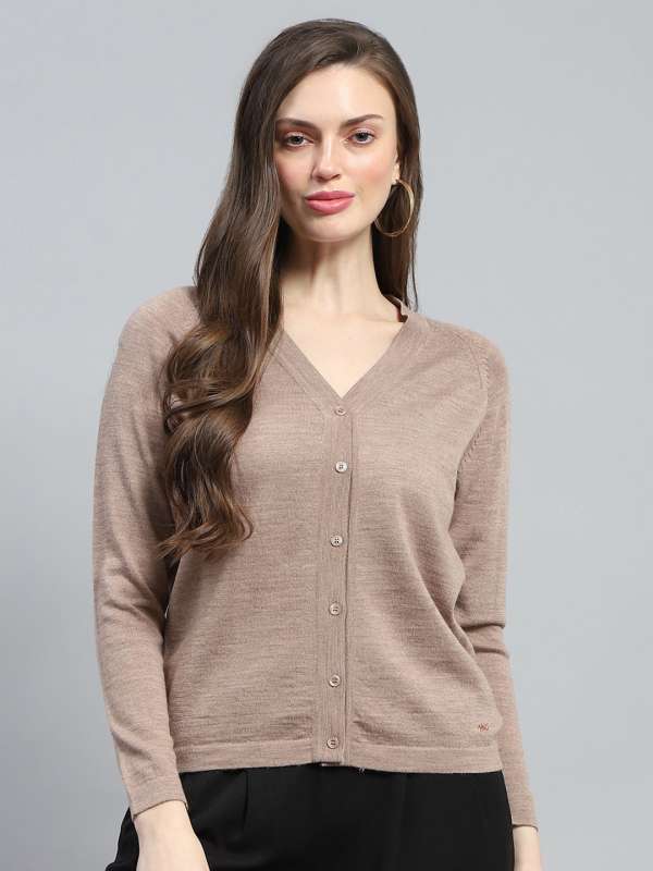 Beige Women Sweaters Monte Carlo Rage Buy Beige Women Sweaters Monte Carlo Rage online in India