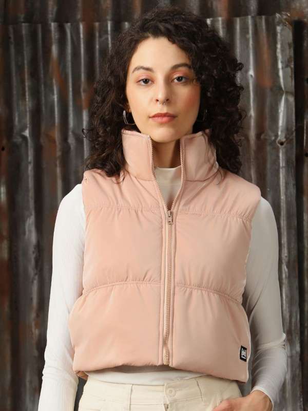 Women Sleeveless Jackets Buy Ladies fashionable Sleeveless Jackets Online Myntra
