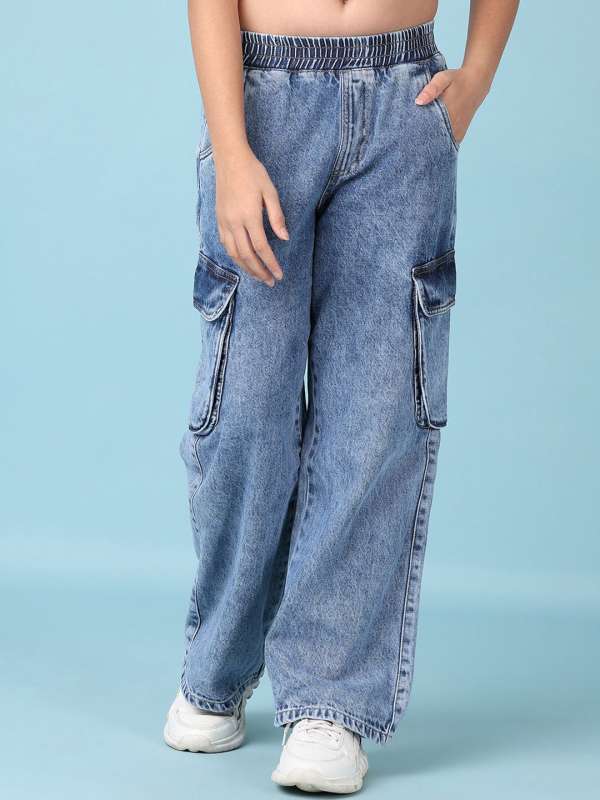 Girls Jeans Trousers Capris Buy Girls Jeans Trousers Capris online in India