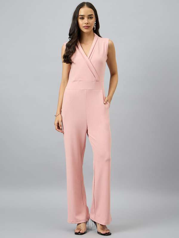 Peach color jumpsuit new arrivals