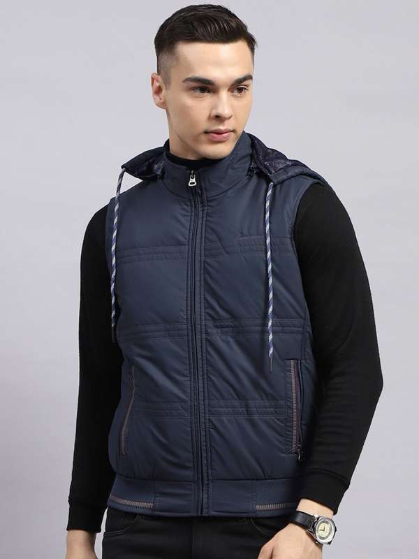 Sleeveless Hooded Jacket Buy Sleeveless Hooded Jacket online in India