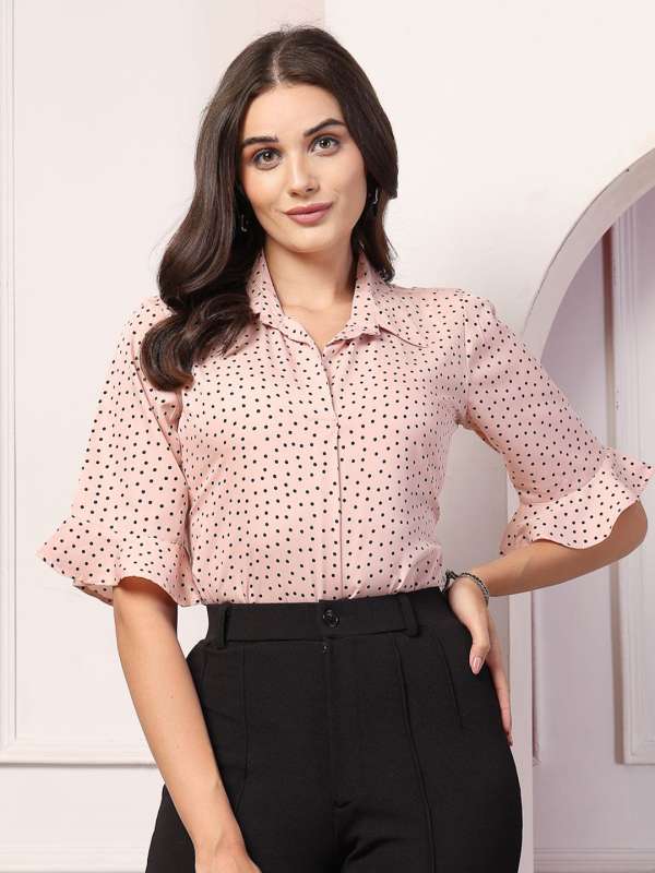 Women Polka Dot Tops Buy Women Polka Dot Tops online in India