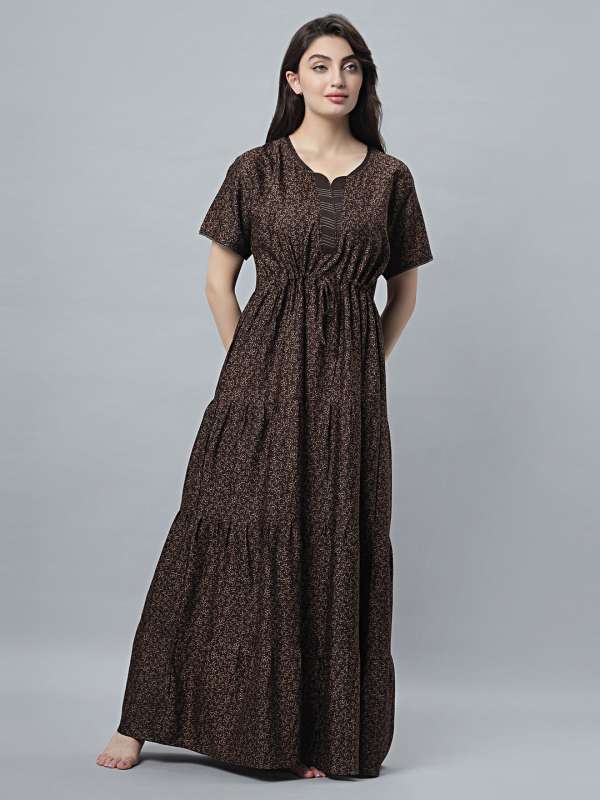 Short gown nighty top