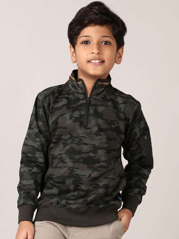 Army print sweatshirt 2025