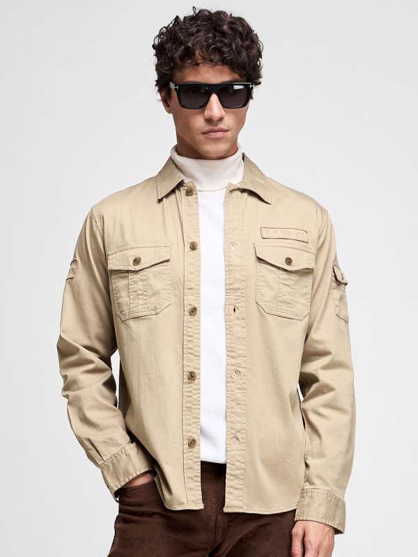 Double collar shirts online clearance