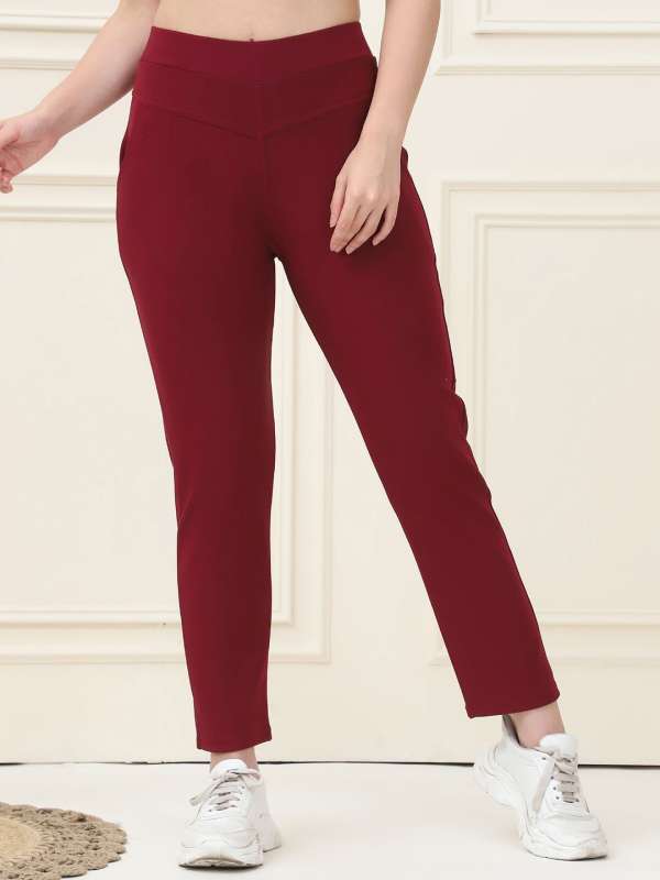 Maroon Jeggings Buy Maroon Jeggings online in India
