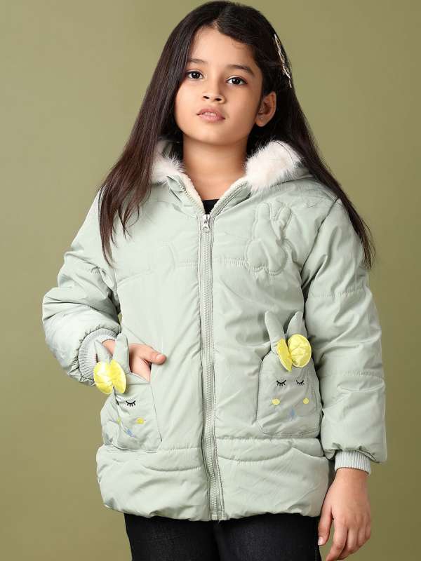 Girls jacket myntra sale