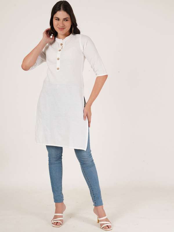 Discover Stylish Khadi Kurtas for Women s Ethnic Wear