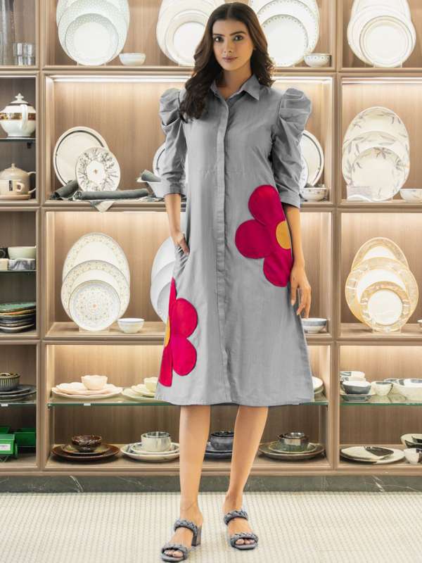 Shirt Dresses Buy Shirt Dress for Women Girls Online Myntra