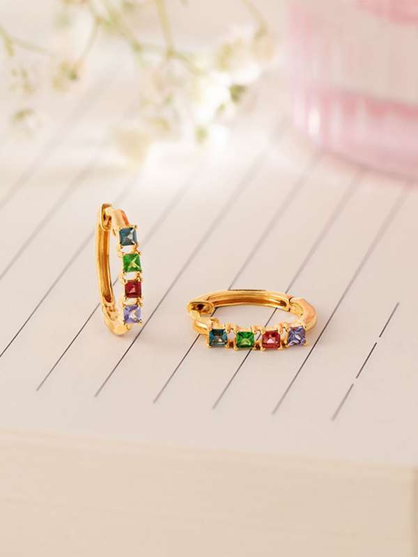 Tanishq mia gold earrings sale