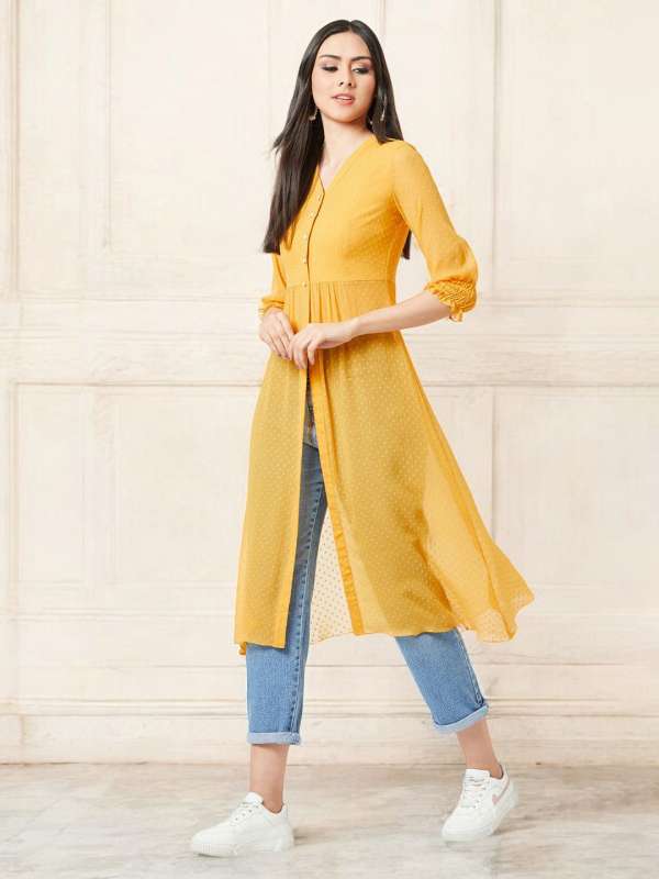 Women Yellow Tops Buy Women Yellow Tops online in India