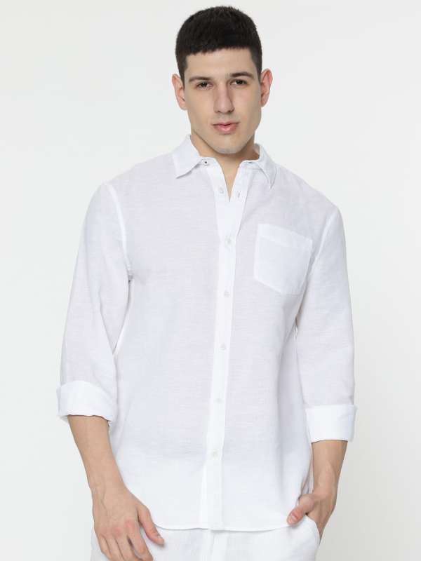 Marks and spencer mens white dress shirts online