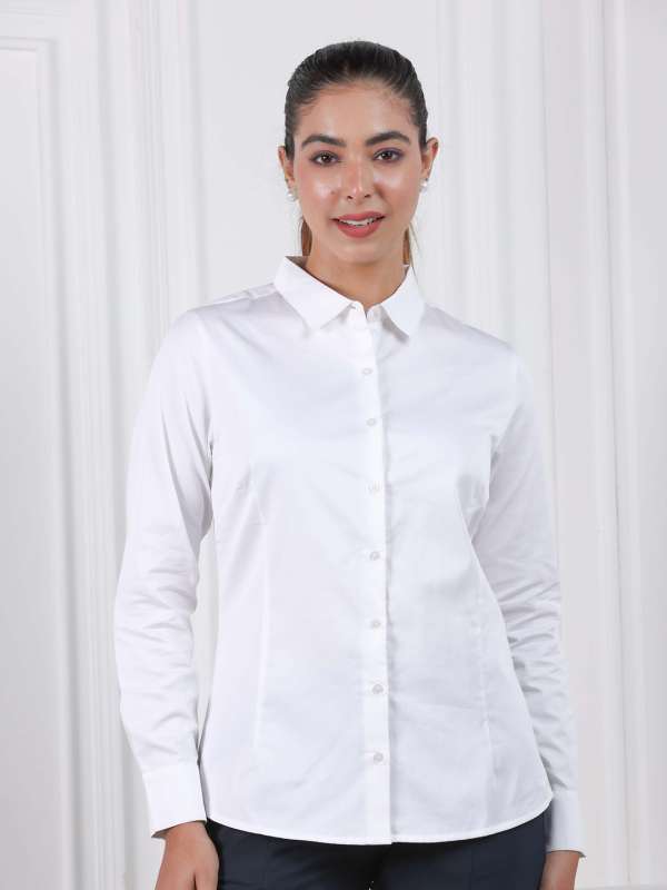 Shop Classic White Cotton Shirt for Men and Women Online